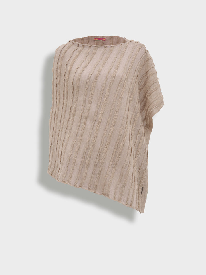 Zarina Baby Alpaca Cape Beige