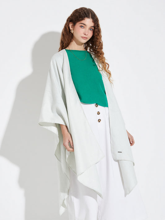 Capa Stock 72 De Lino Color Verde