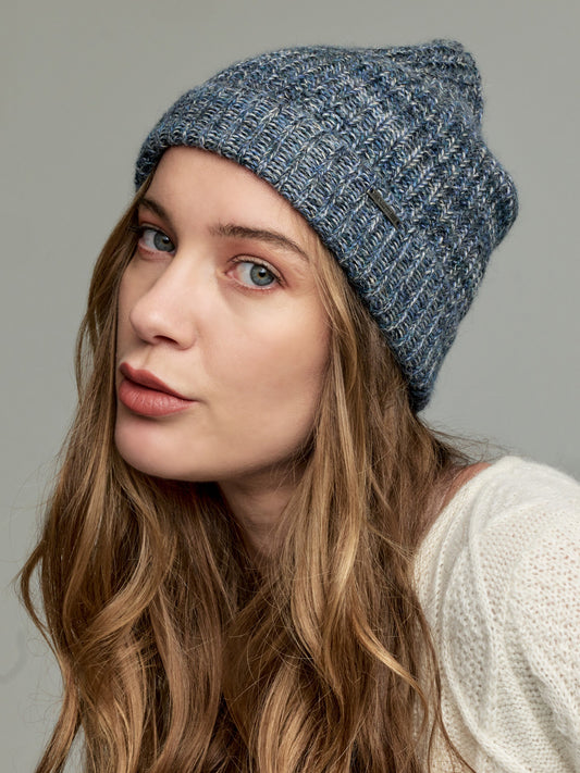 Gorro Ubicate Hat De Baby Alpaca Color Azul