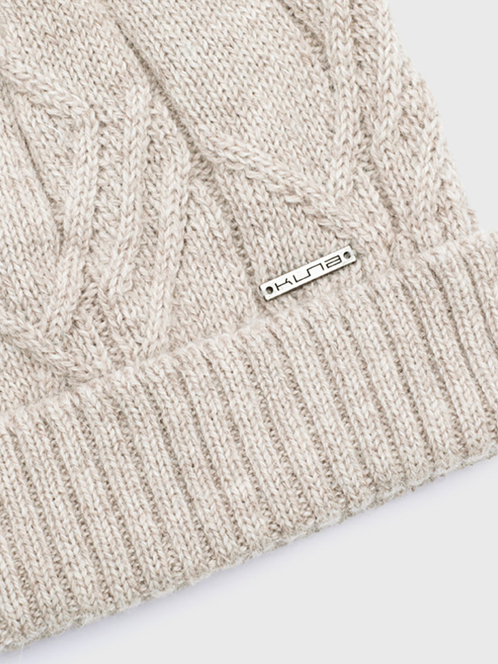 Gorro Yann De Baby Alpaca Color Beige