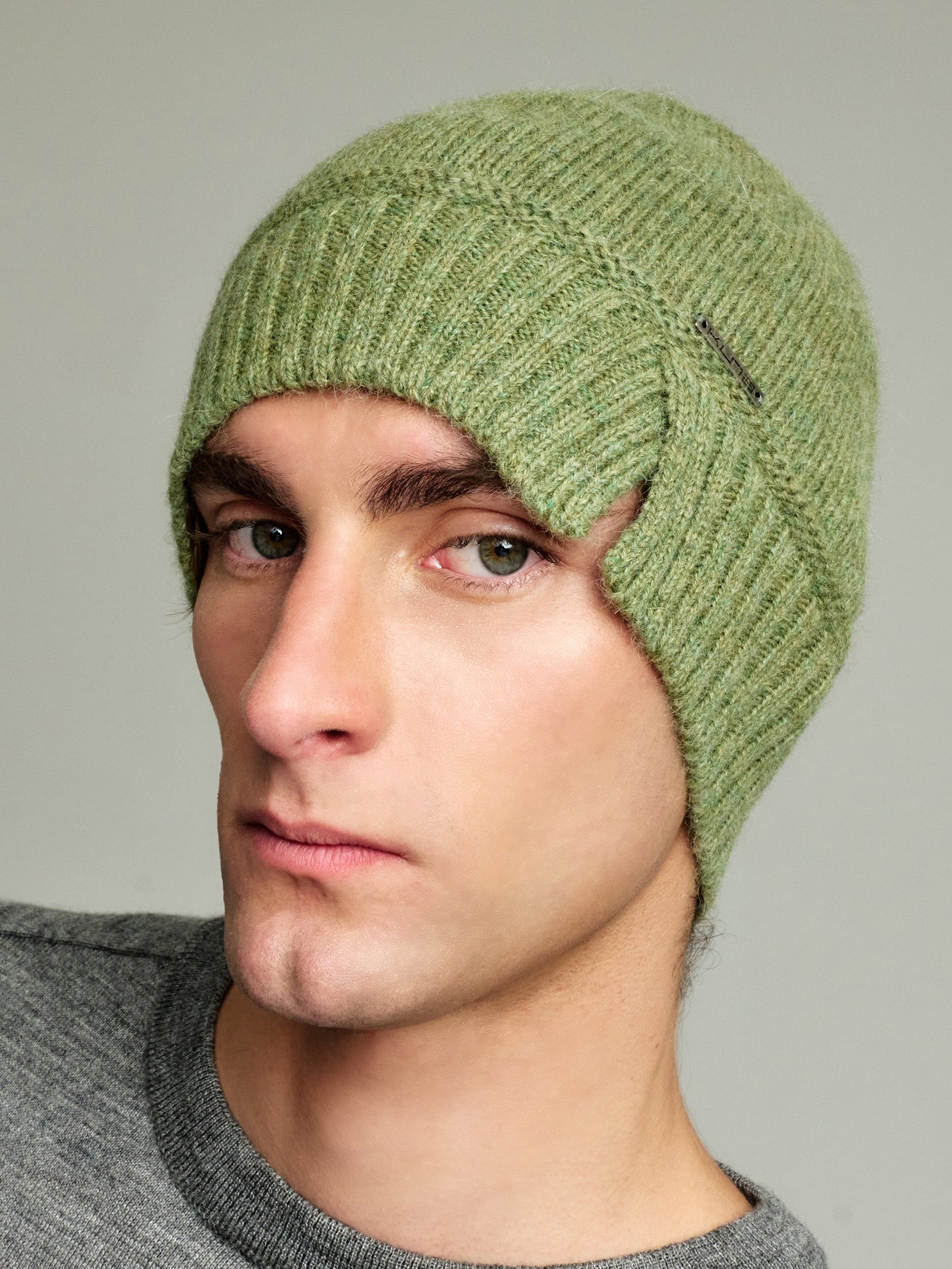 Yrma Baby Alpaca Green Hat