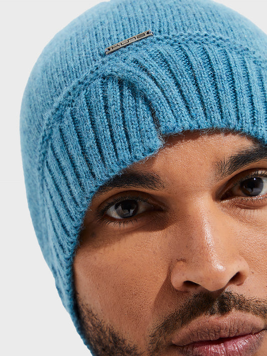 Gorro Yrma De Baby Alpaca Color Turquesa