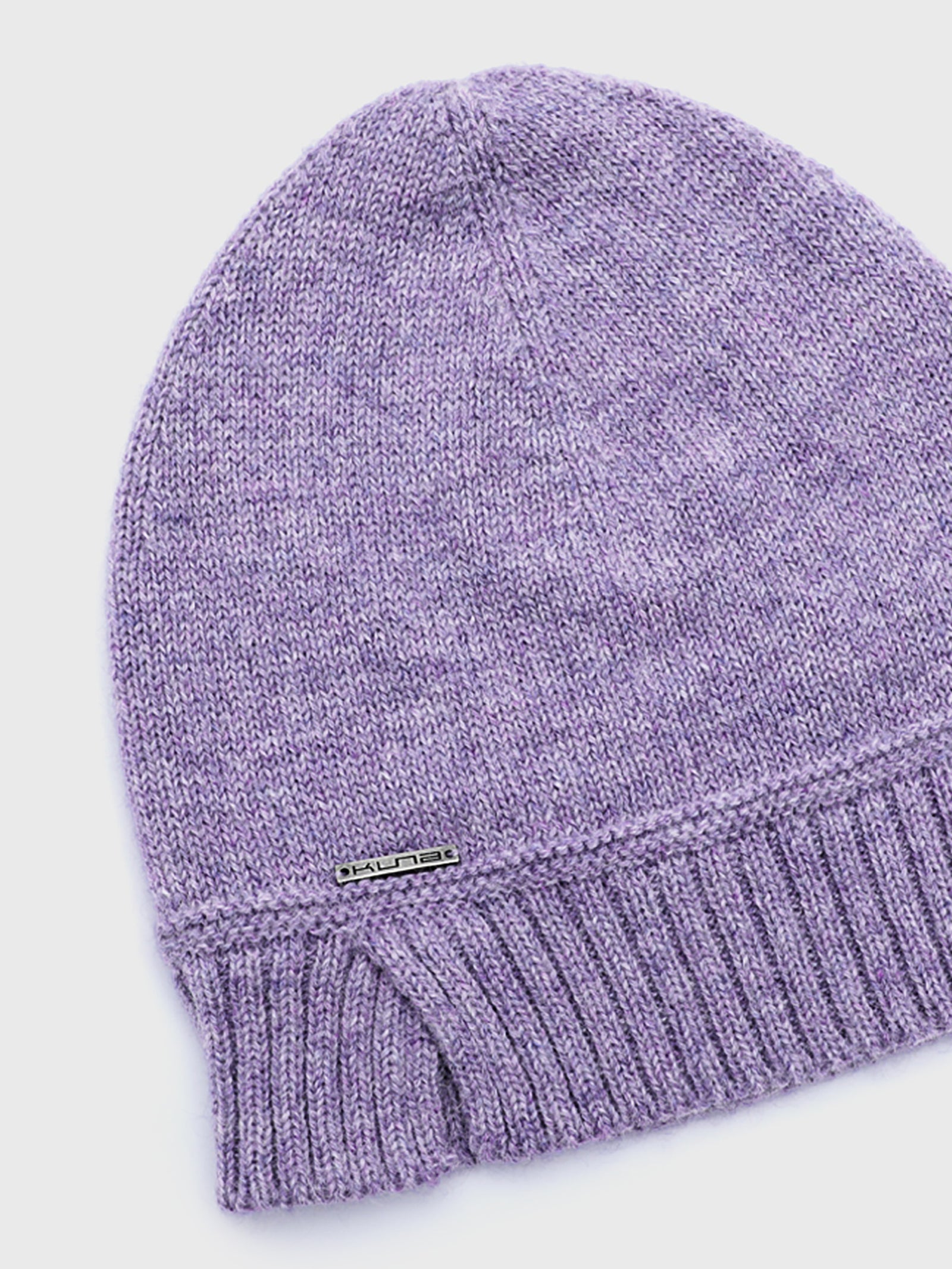 Gorro Yrma De Baby Alpaca Color Morado