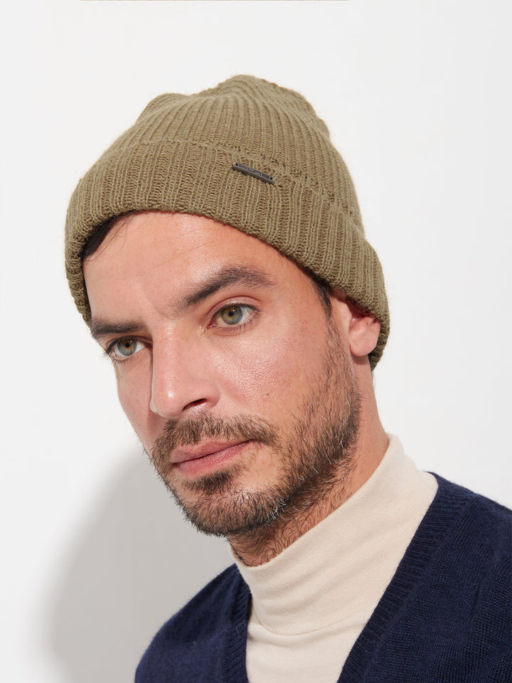 Gorro Apostrofe De Baby Alpaca Color Marrón