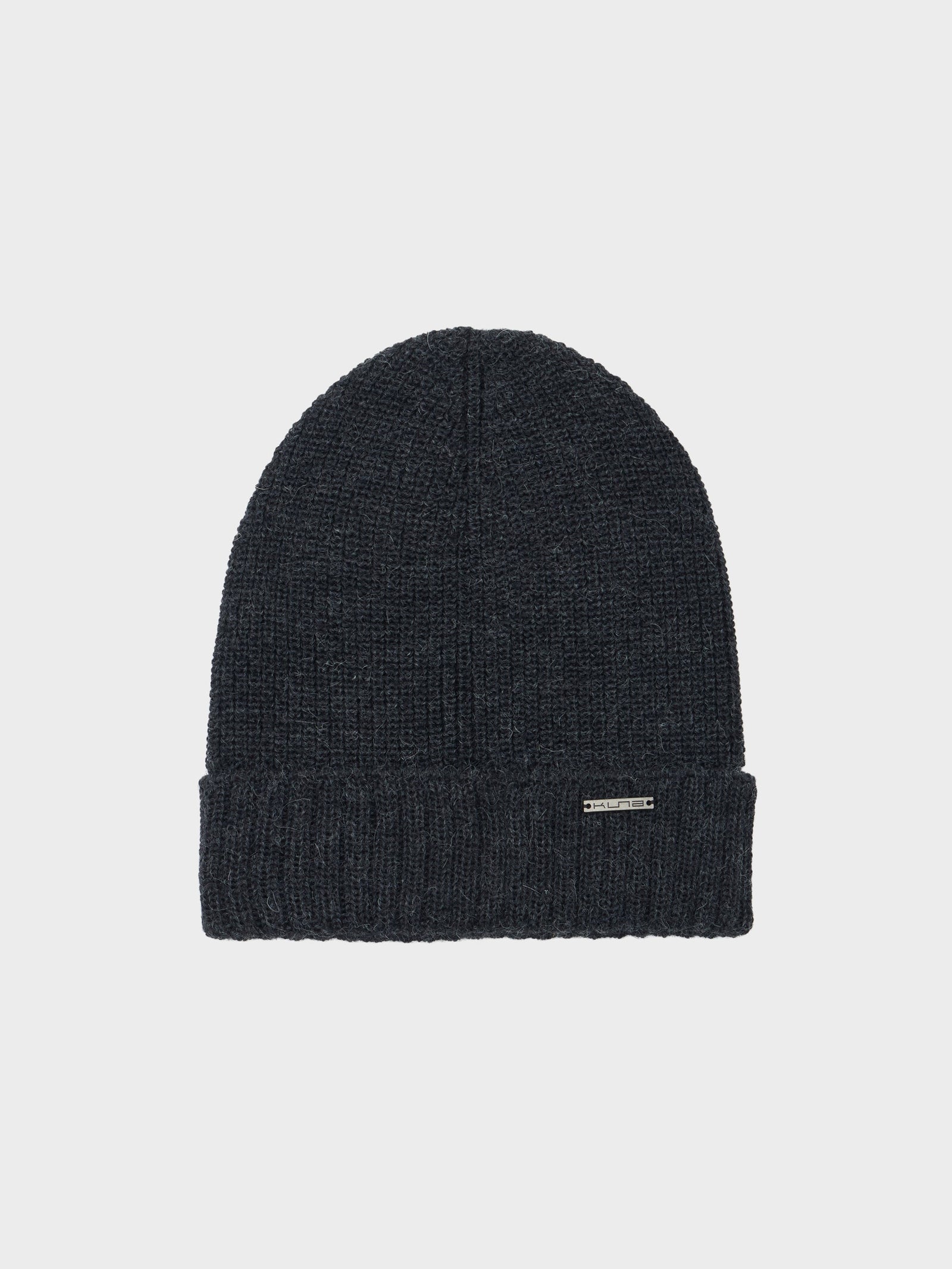 Gorro Apostrofe De Baby Alpaca Color Gris
