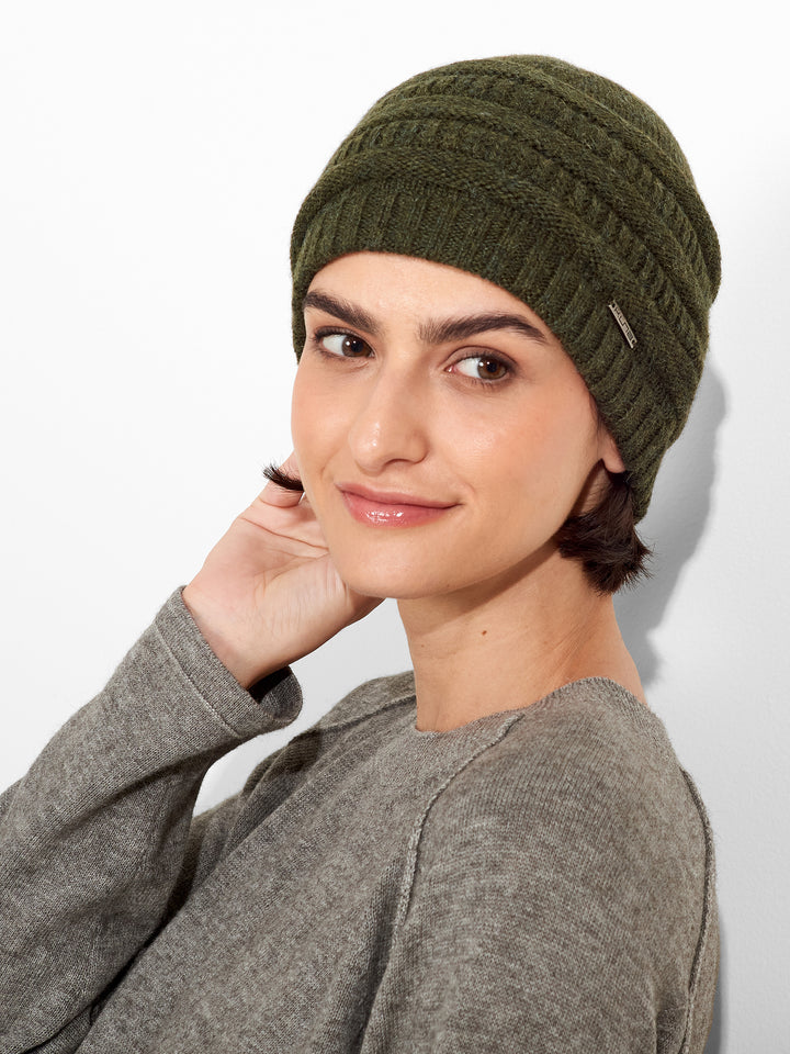 Gorro Zada De Baby Alpaca Color Gris