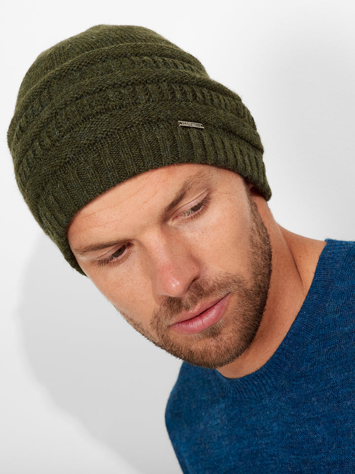 Gorro Zada De Baby Alpaca Color Gris