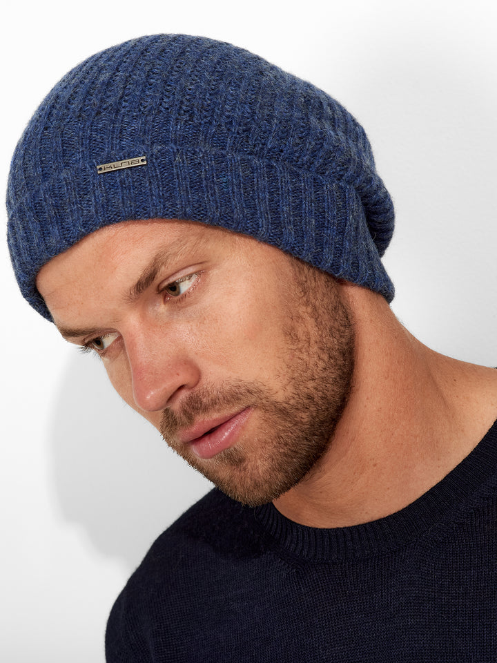 Gorro Zut De Baby Alpaca Color Azul