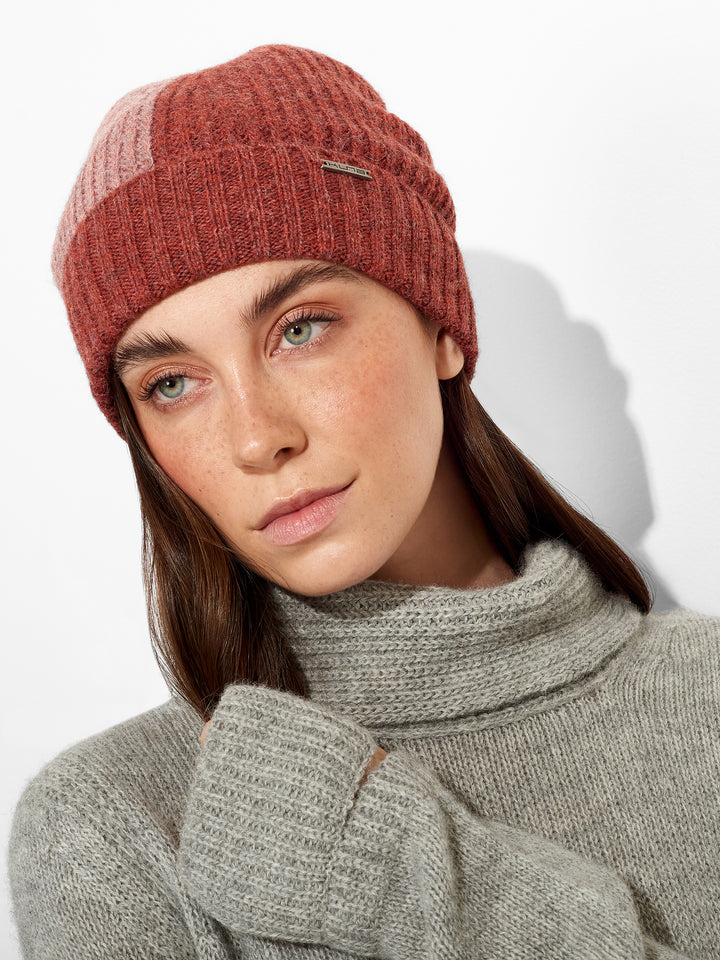 Gorro Zut De Baby Alpaca Color Rojo