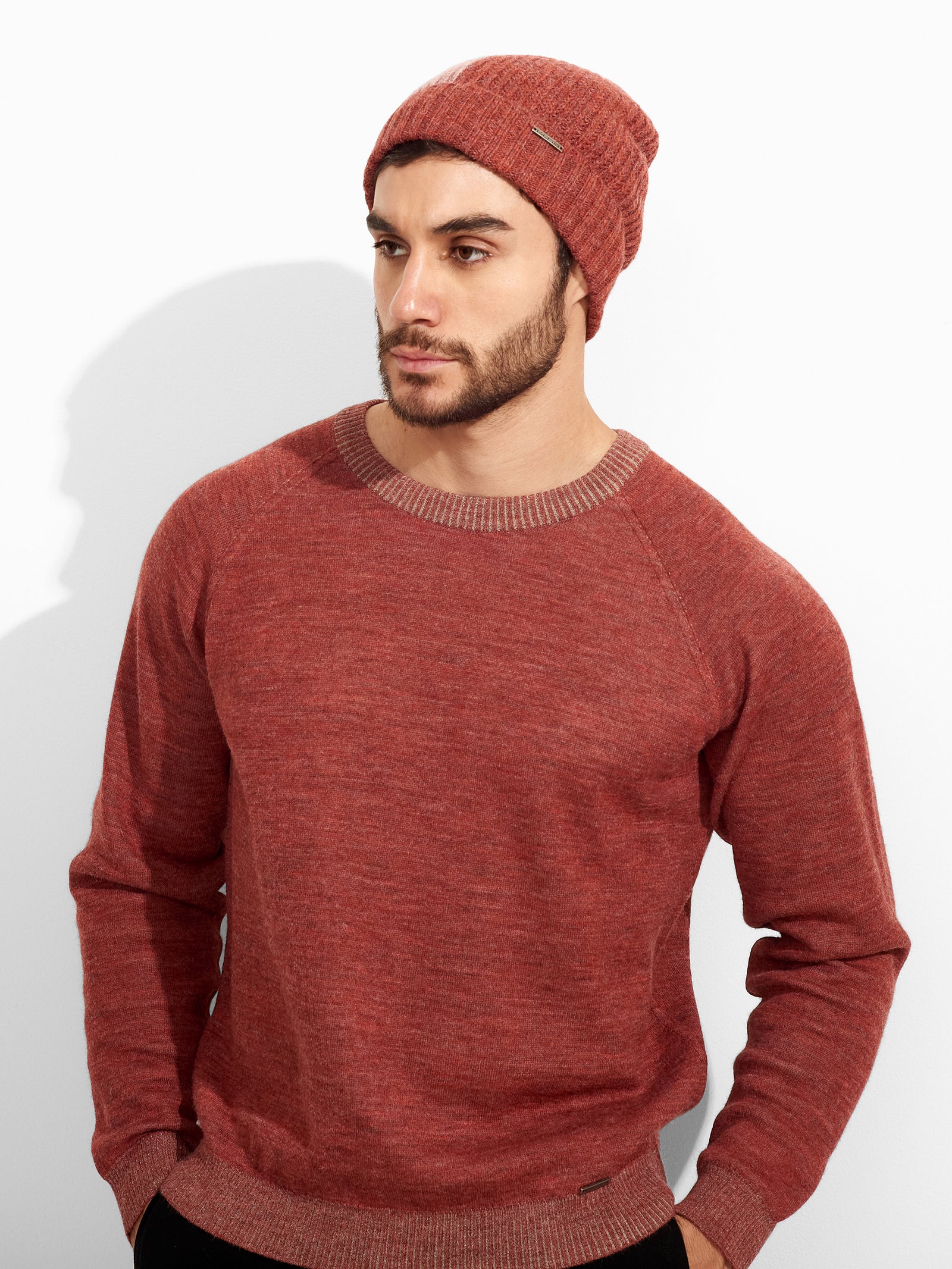 Baby Alpaca Red Zut Hat