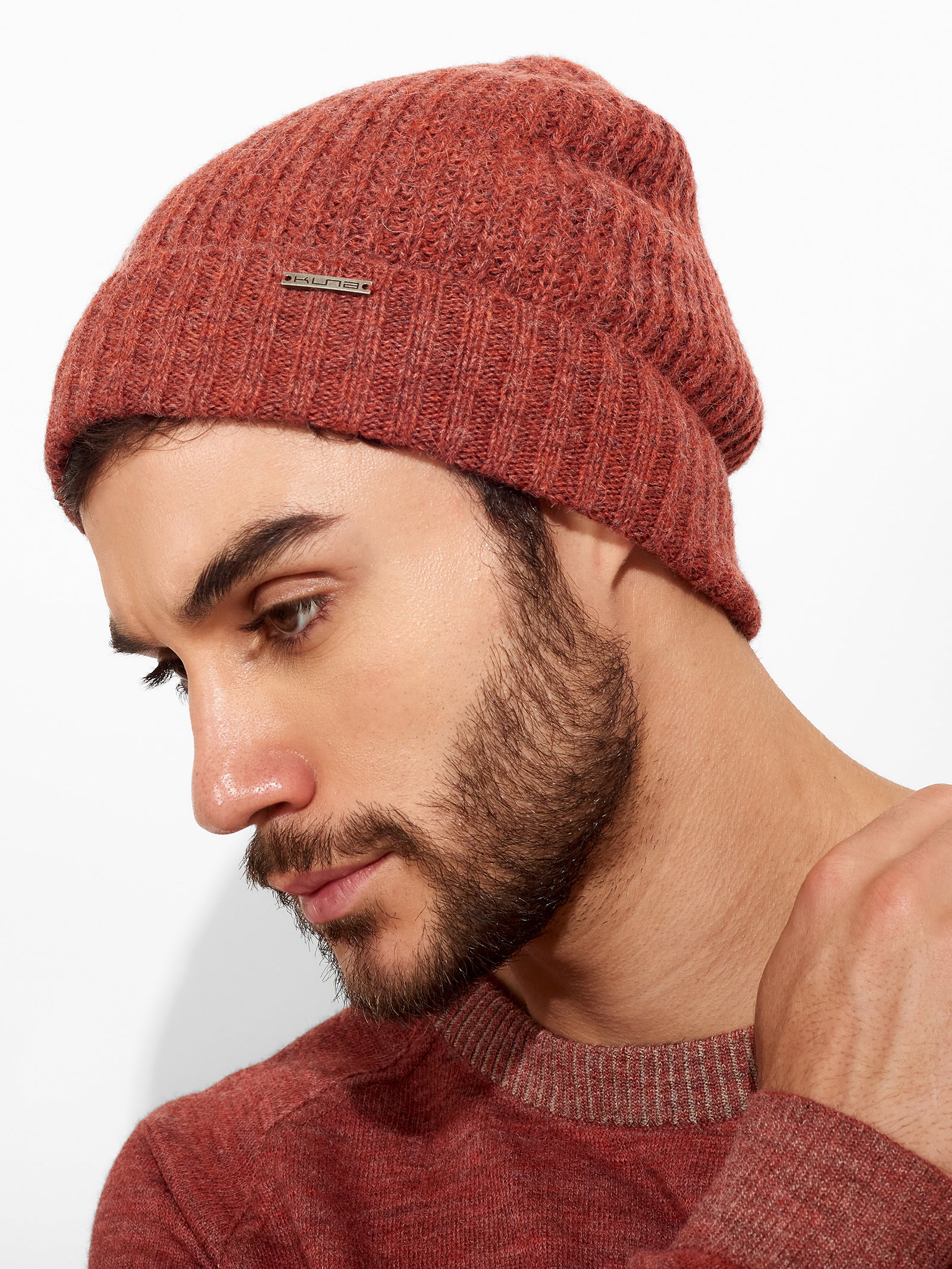 Baby Alpaca Red Zut Hat
