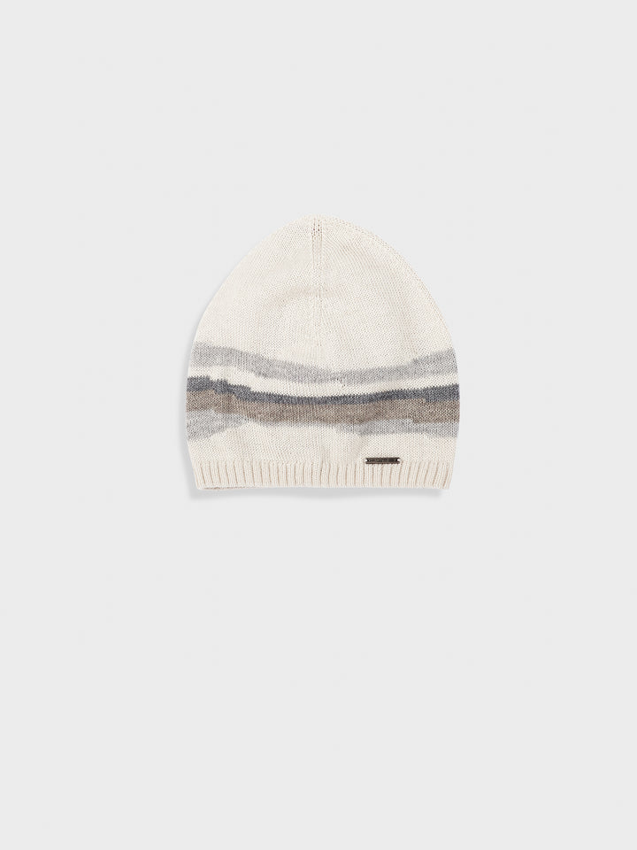 Gorro Zar De Baby Alpaca Color Beige