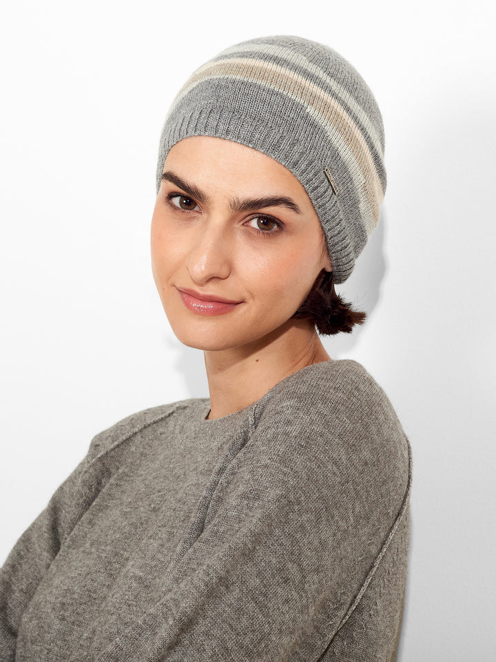 Gorro Zar De Baby Alpaca Color Gris