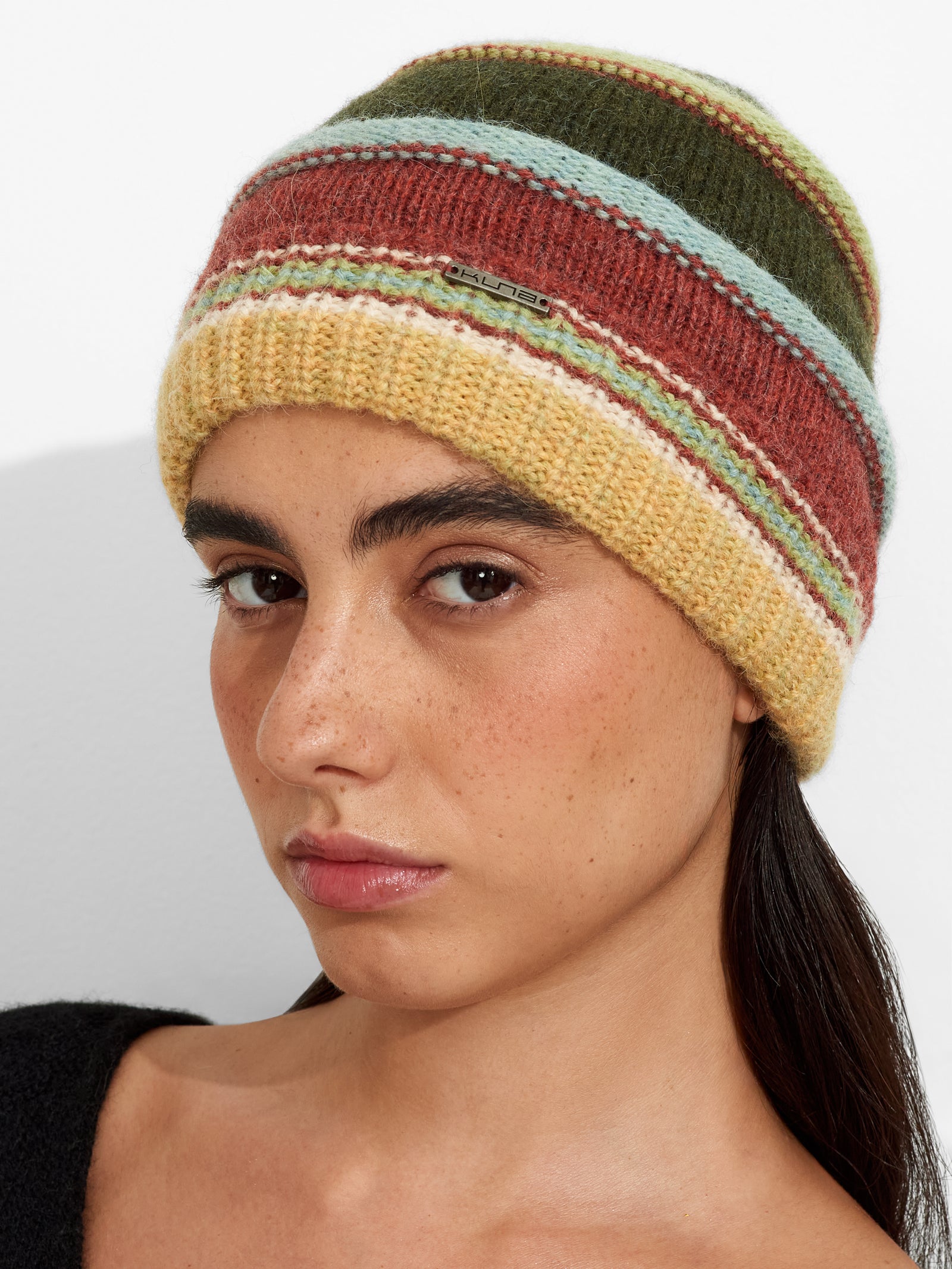 Red Baby Alpaca Zanni Hat