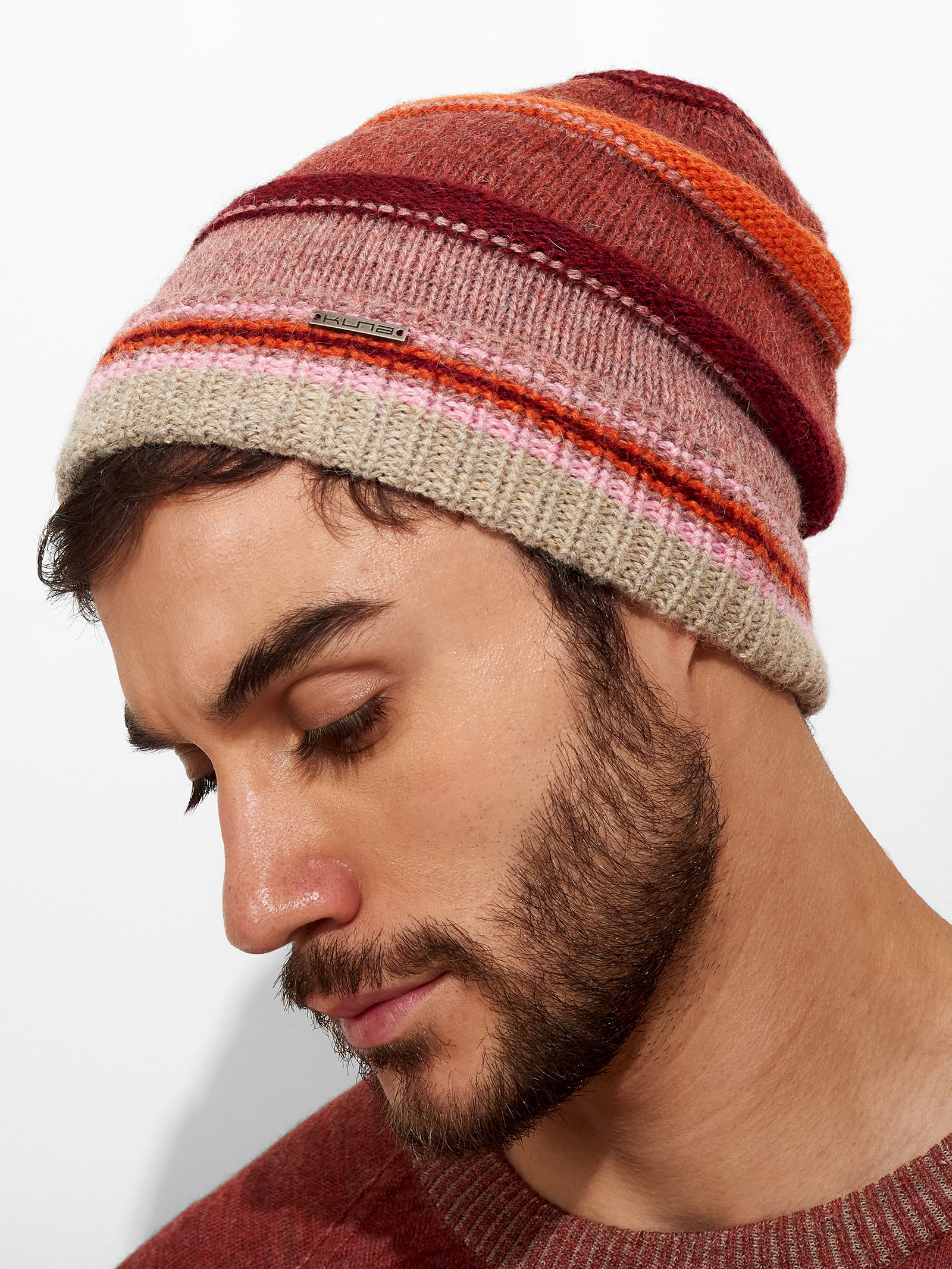 Zanni Baby Alpaca Hat in Pink