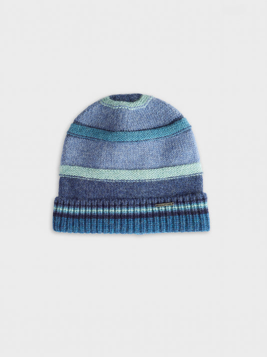 Gorro Zanni De Baby Alpaca Color Azul