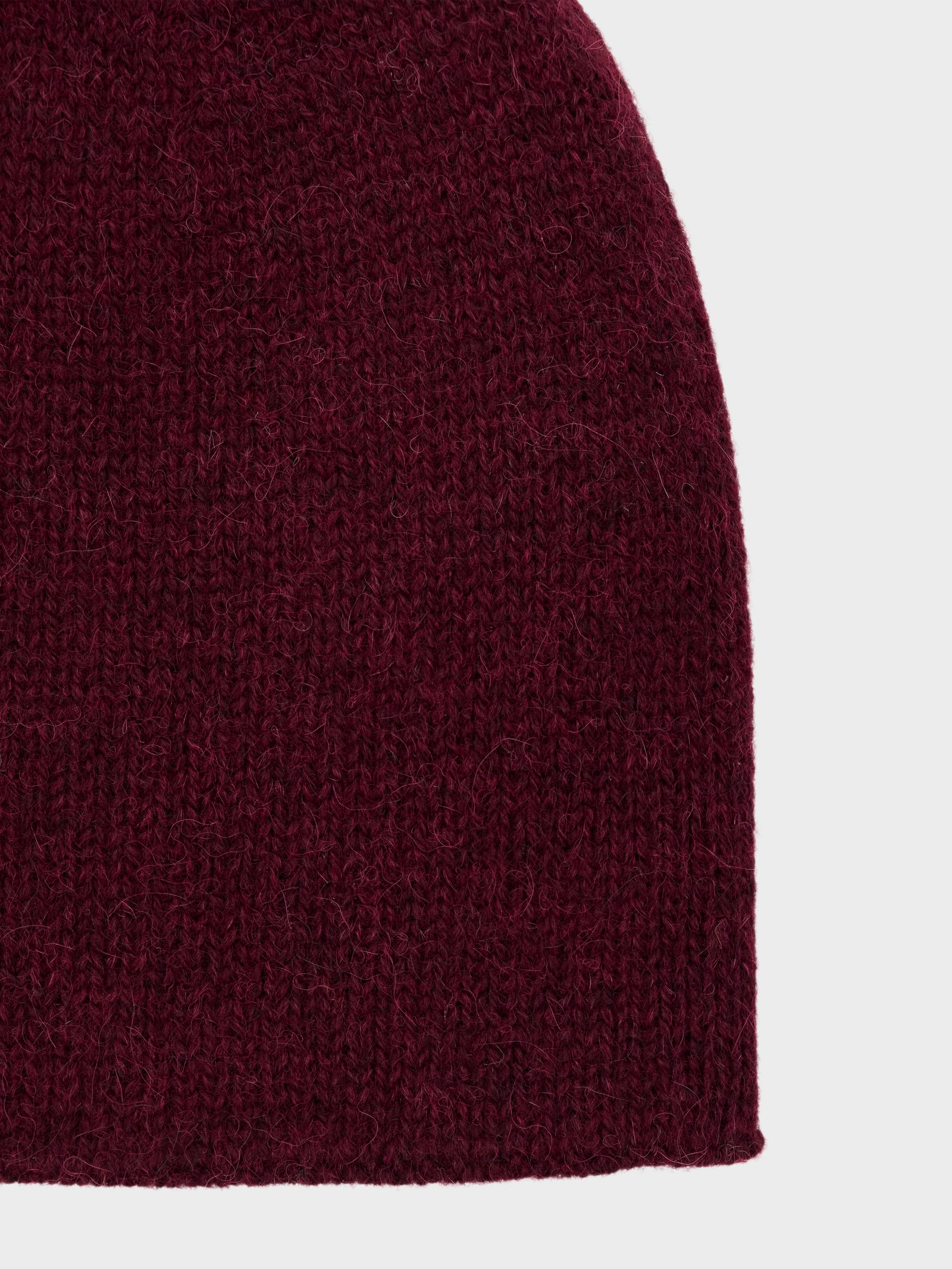 Gorro Choice De Baby Alpaca Color Guinda