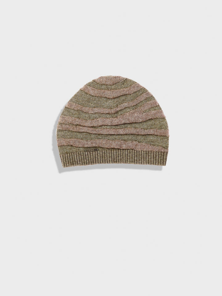 Gorro Zion De Algodón Color Beige