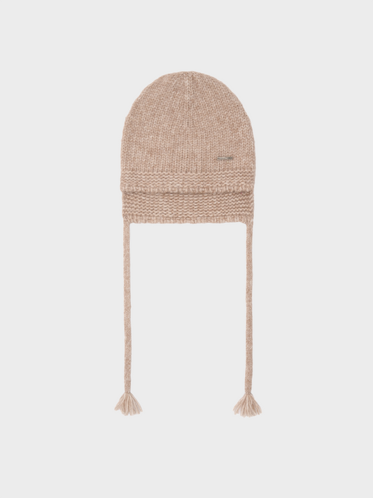 Gorro Chic De Baby Alpaca Color Beige