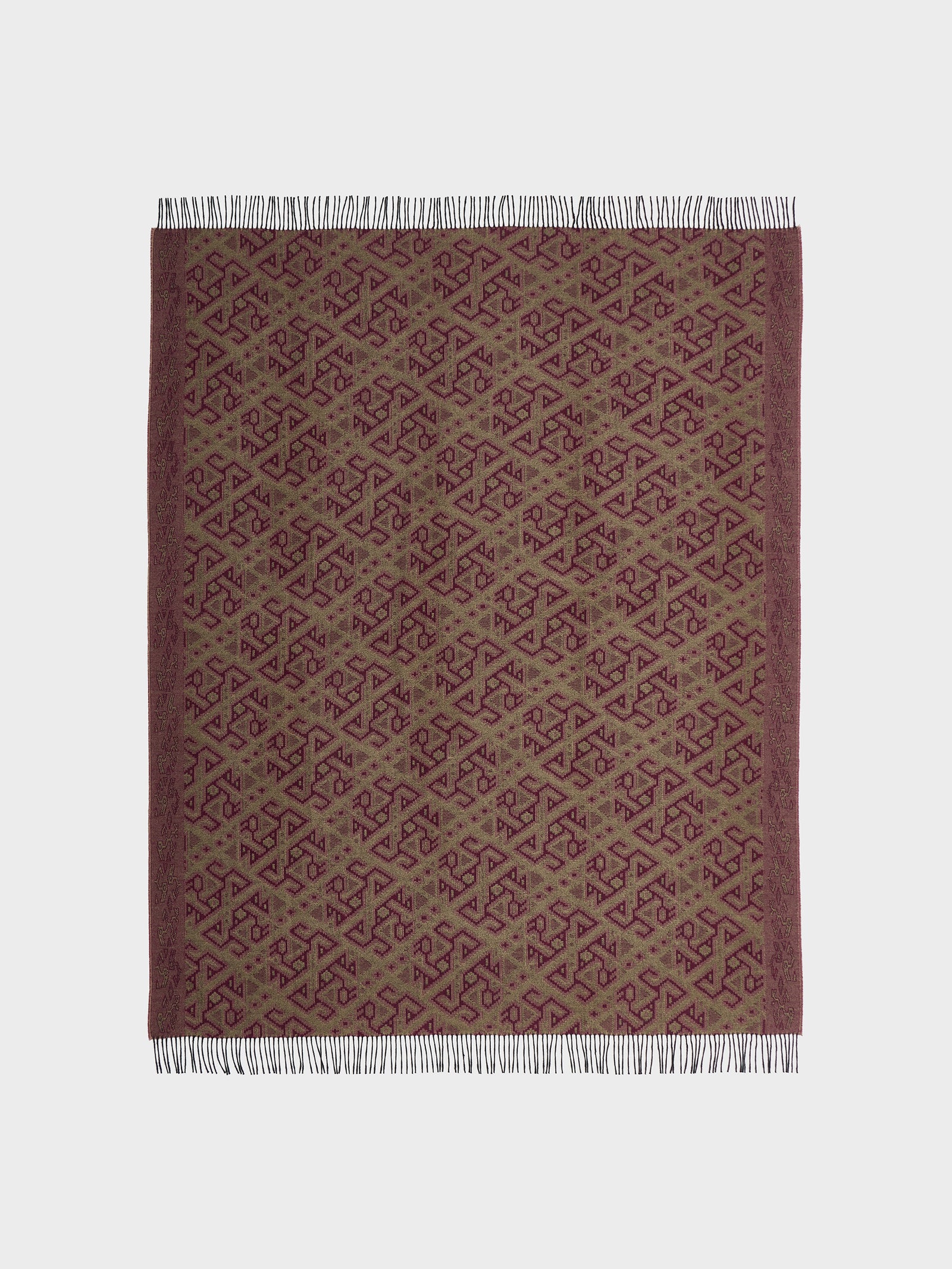 Chincha Blanket - 2 Baby Alpaca Red