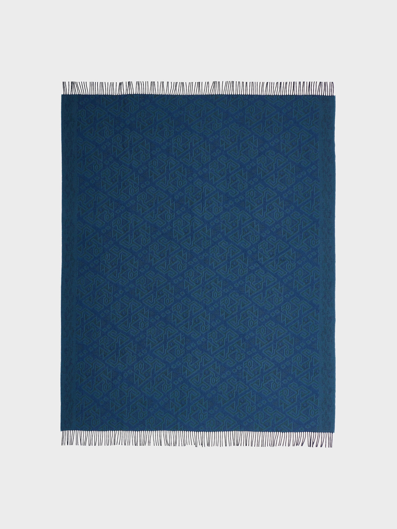 Chincha Blanket - 2 Baby Alpaca Blue