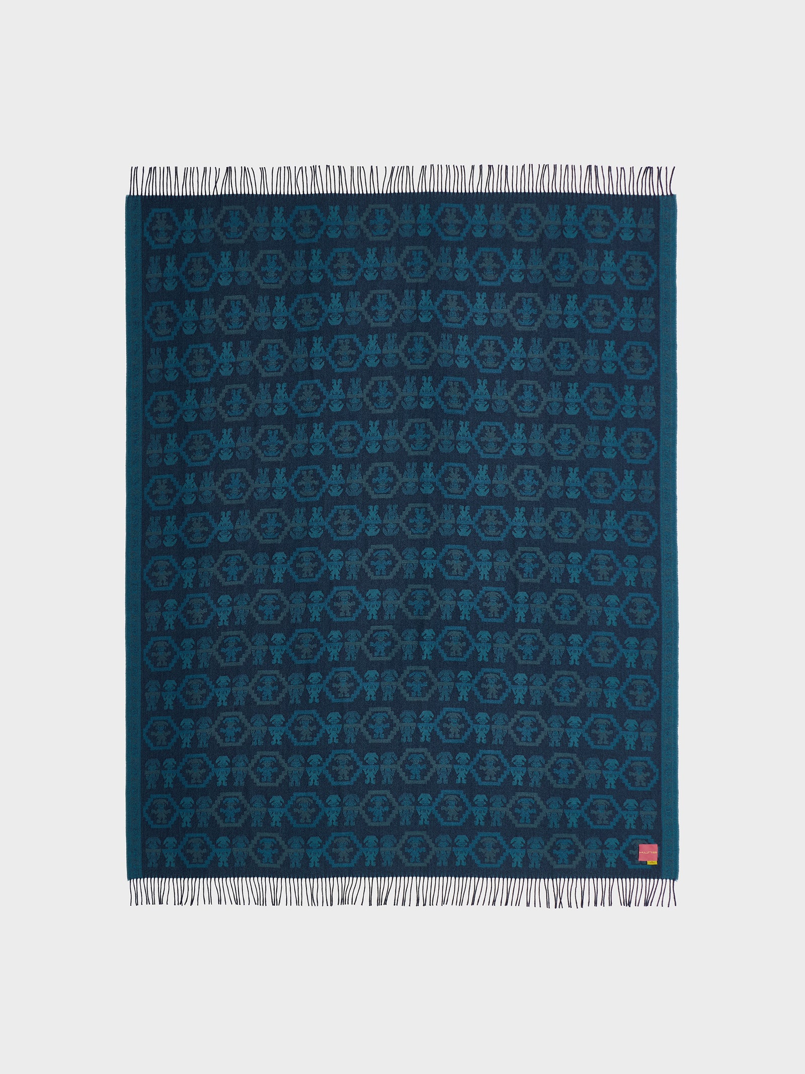 Chimu Blanket - 13 Baby Alpaca Turquoise
