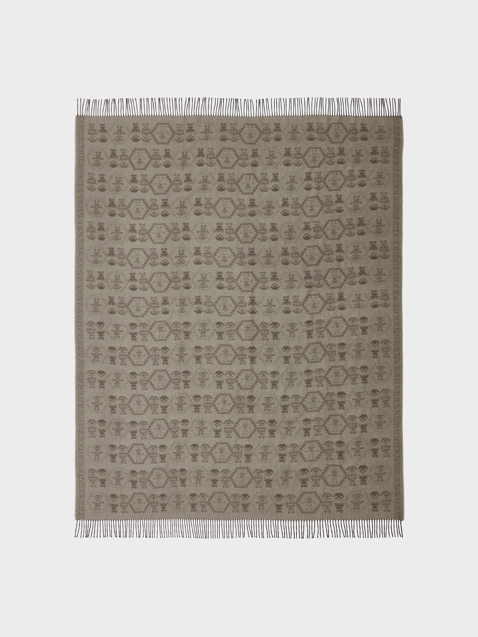 Chimu Blanket - 13 Baby Alpaca Beige Color