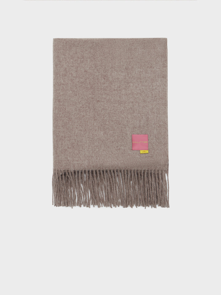 Manta Jet De Baby Alpaca Color Marron