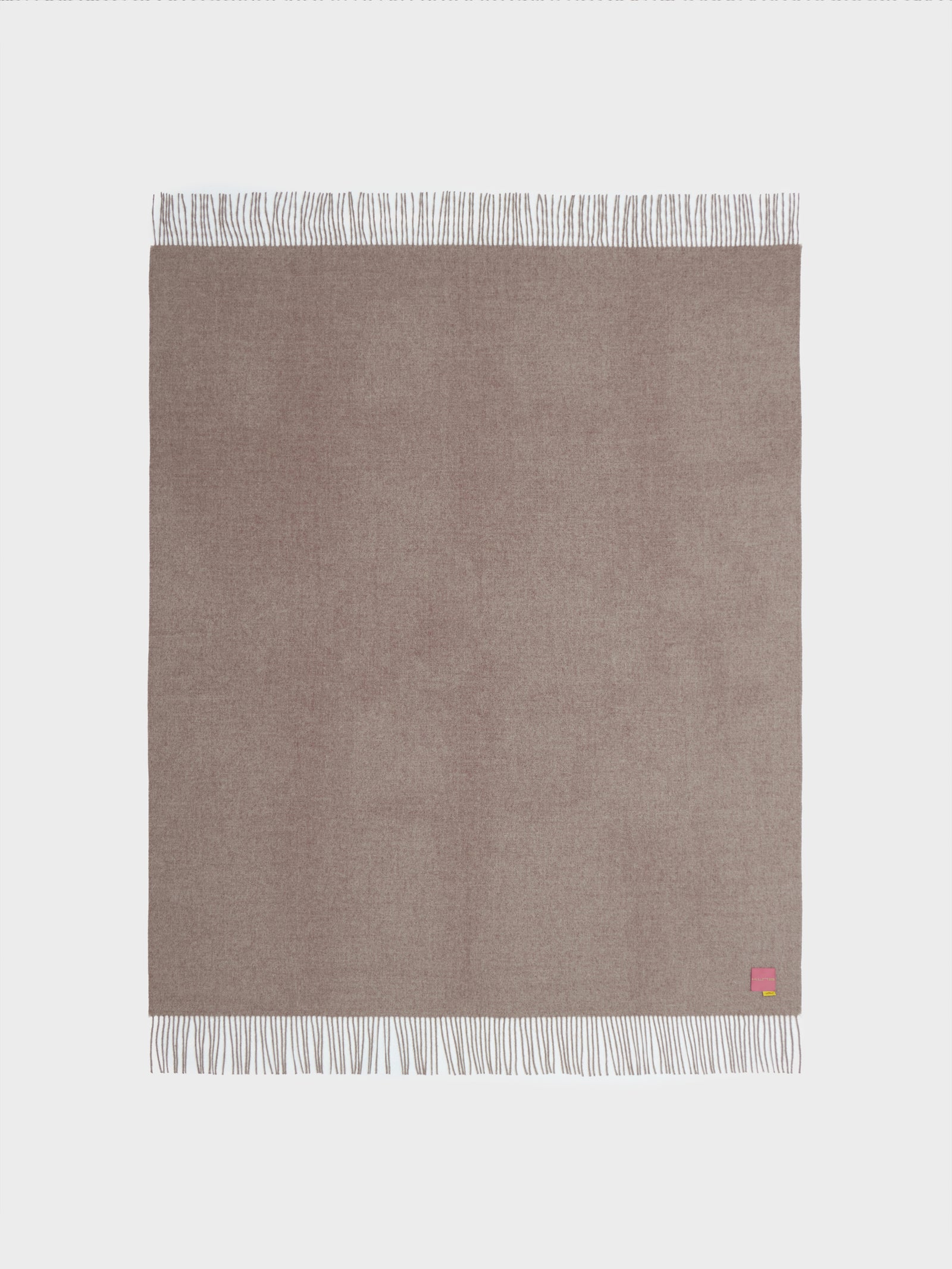 Manta Jet De Baby Alpaca Color Marron