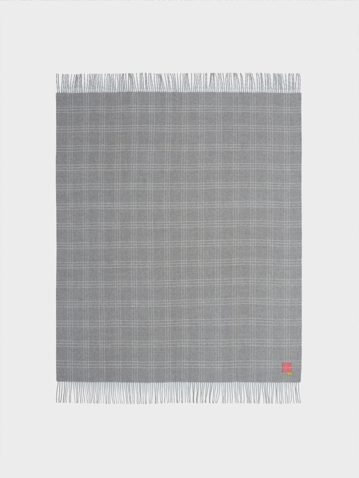 Manta Jetlag De Baby Alpaca Color Gris