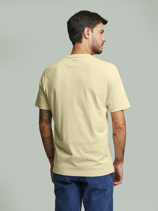 Polo Winchester De Algodon Color Amarillo