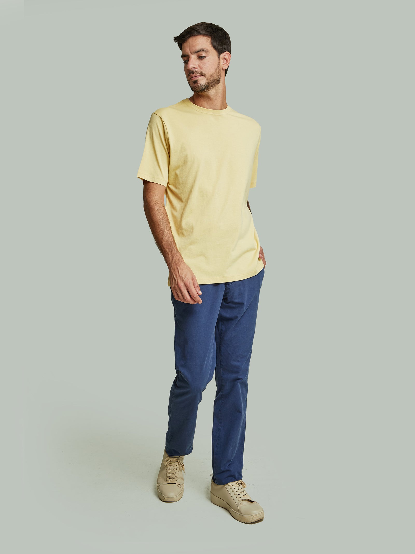 Yellow Cotton Winchester Polo Shirt