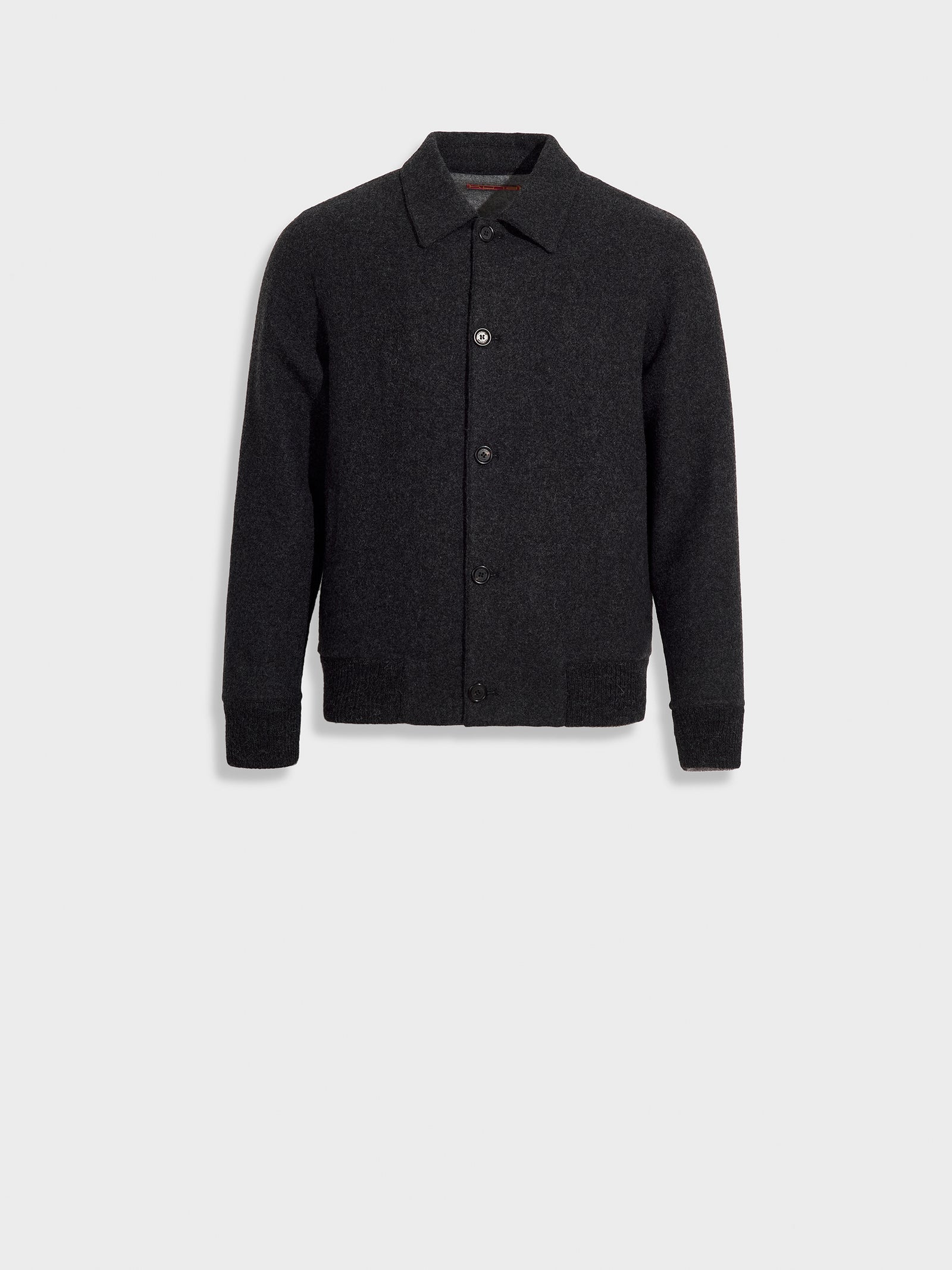 Zack Baby Alpaca Gray Jacket
