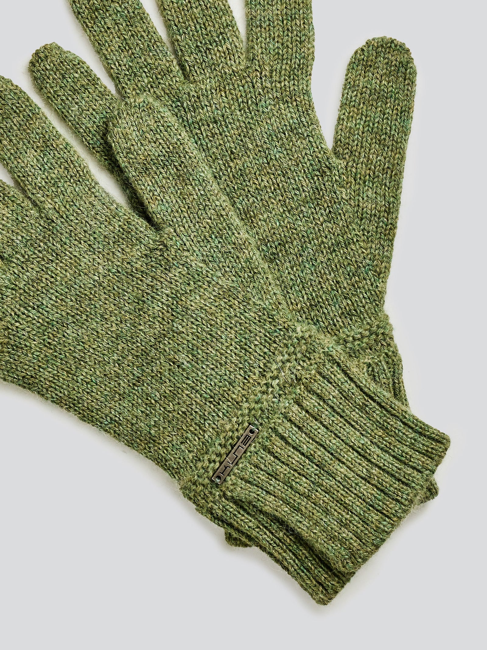 Yrma Baby Alpaca Green Gloves