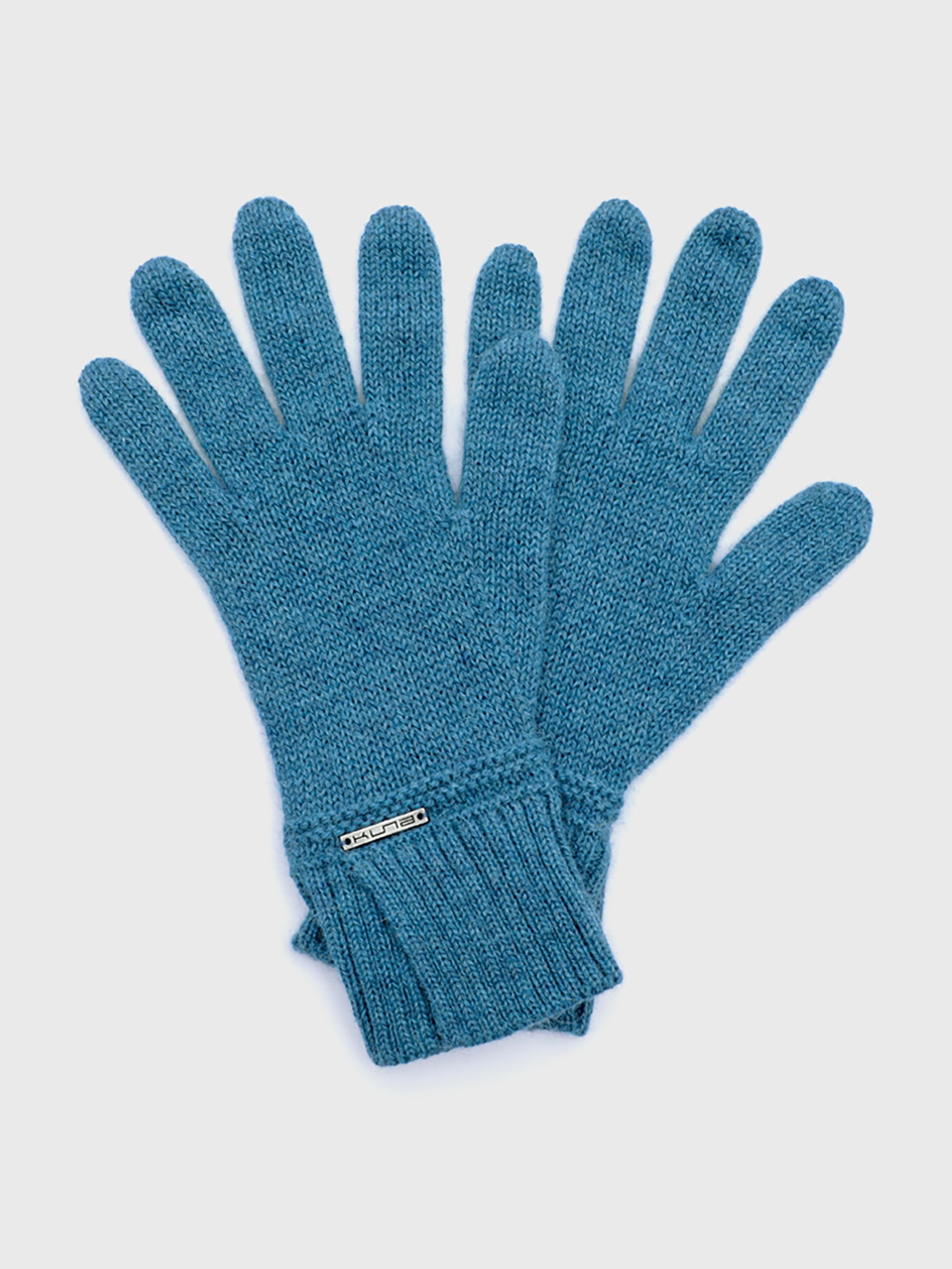 Guantes Yrma De Baby Alpaca Color Turquesa