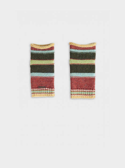 Guantes Zanni De Baby Alpaca Color Rojo