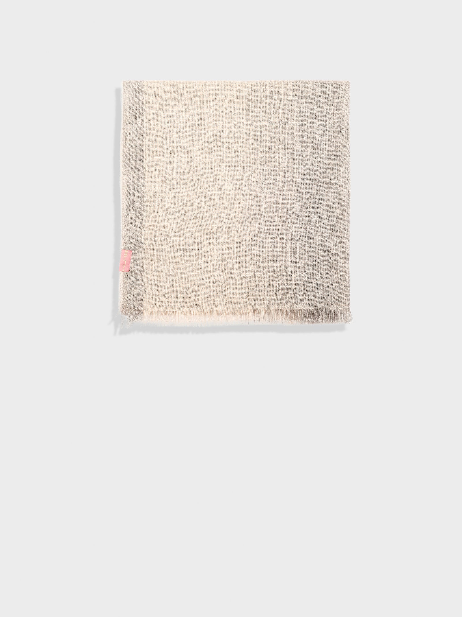 Estola Pesca De Baby Alpaca Color Gris