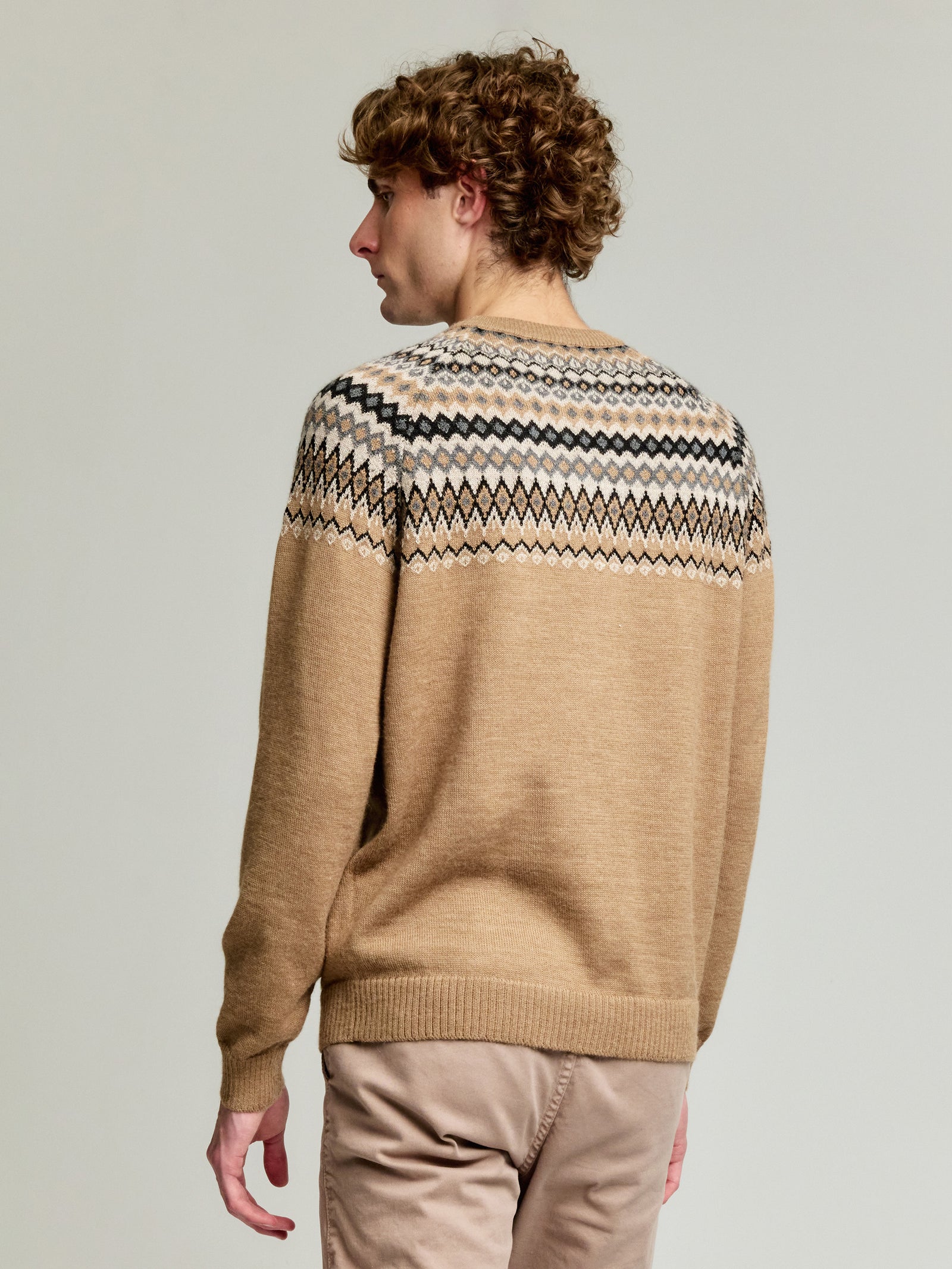 Yago Baby Alpaca Camel Sweater