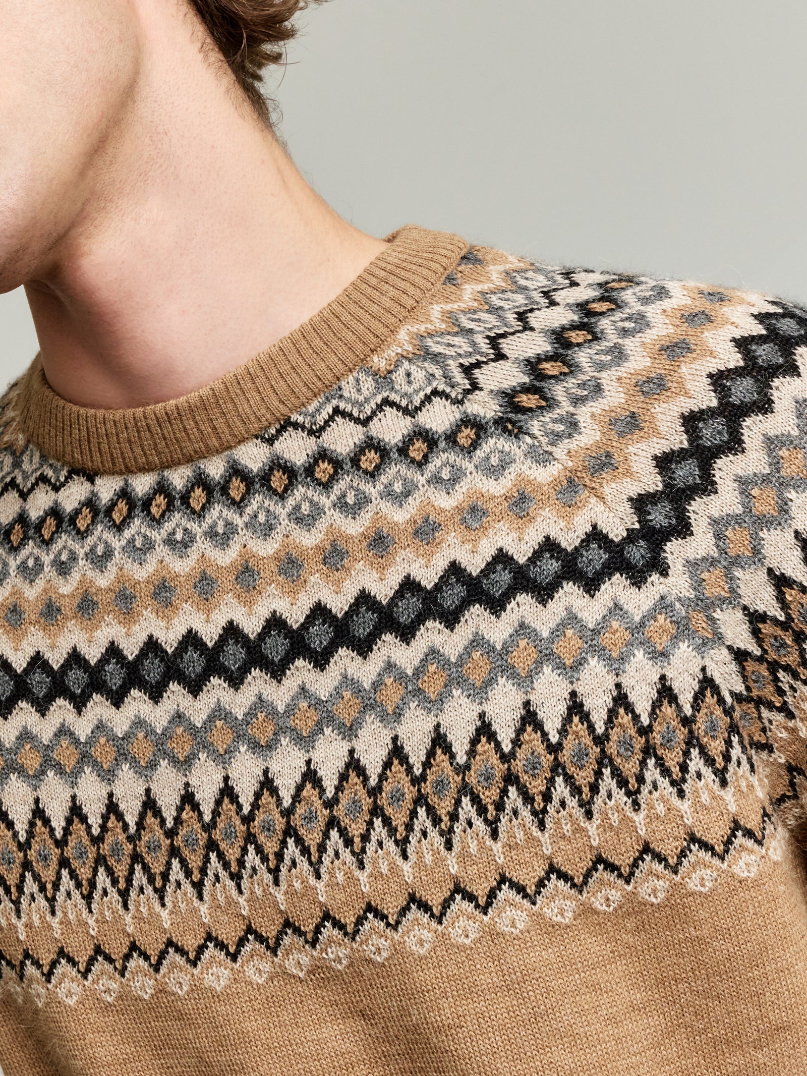 Yago Baby Alpaca Camel Sweater
