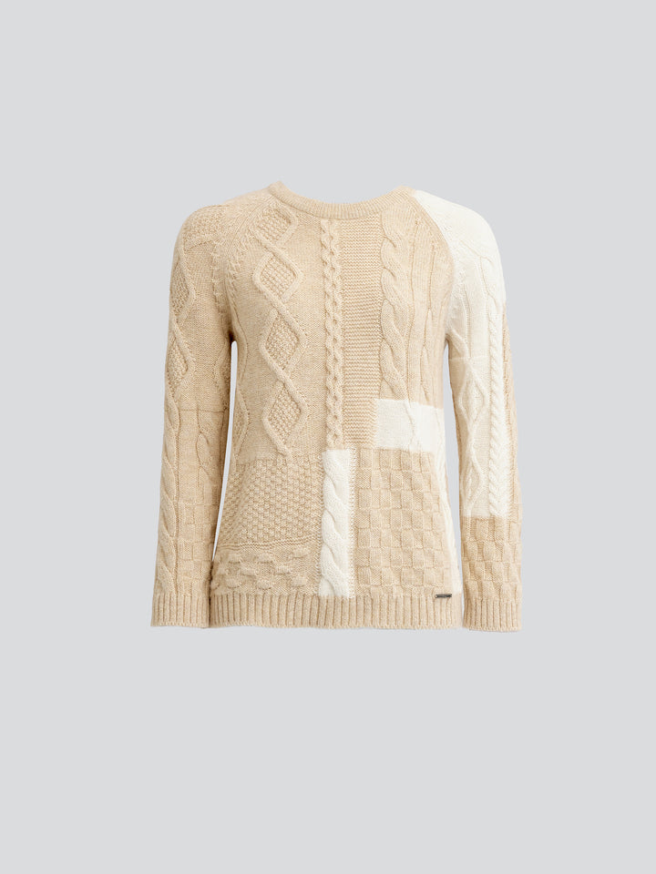 Yes Baby Alpaca Sweater in Beige