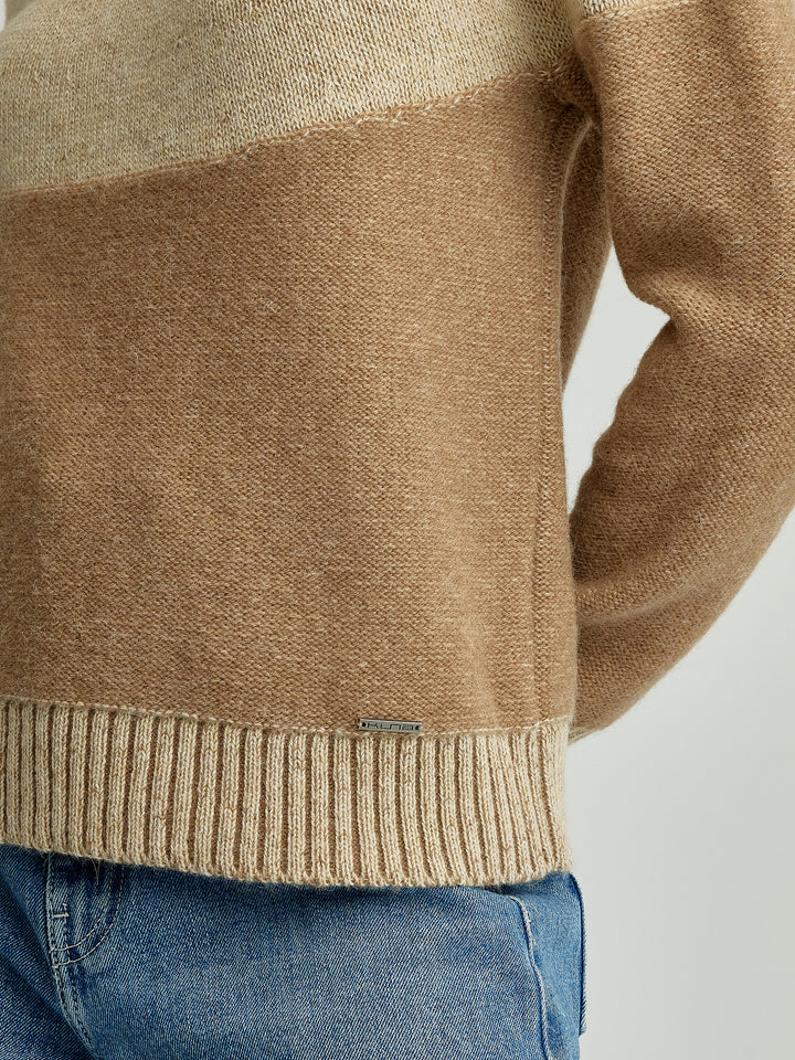 Camel Baby Alpaca Ydris Sweater