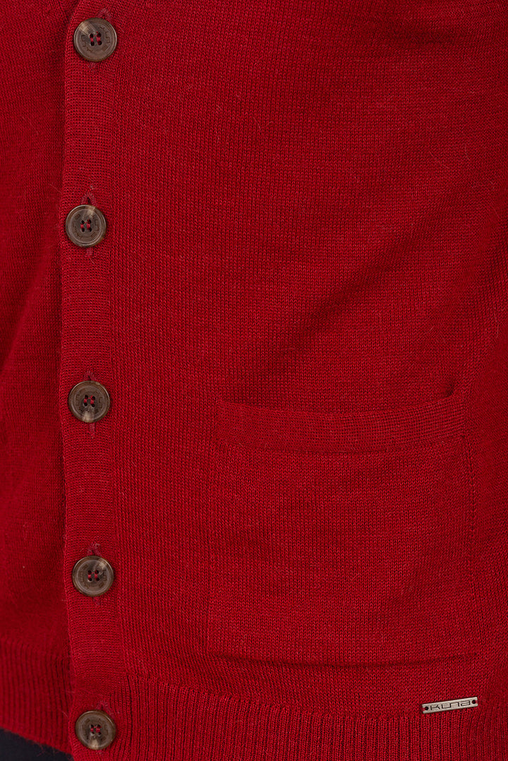CARDIGAN ANTONY DE BABY ALPACA VERMOUTH COLOR