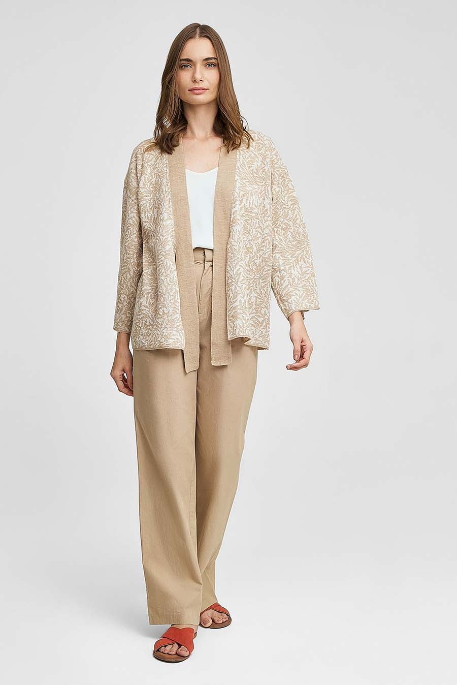 Cárdigan Waikiki De Baby Alpaca Color Beige