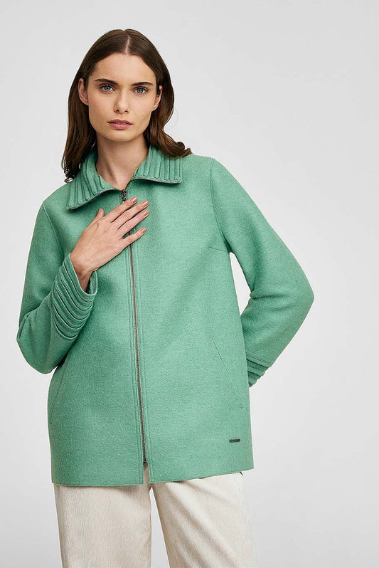 Saco Waldorf De Alpaca Color Basil