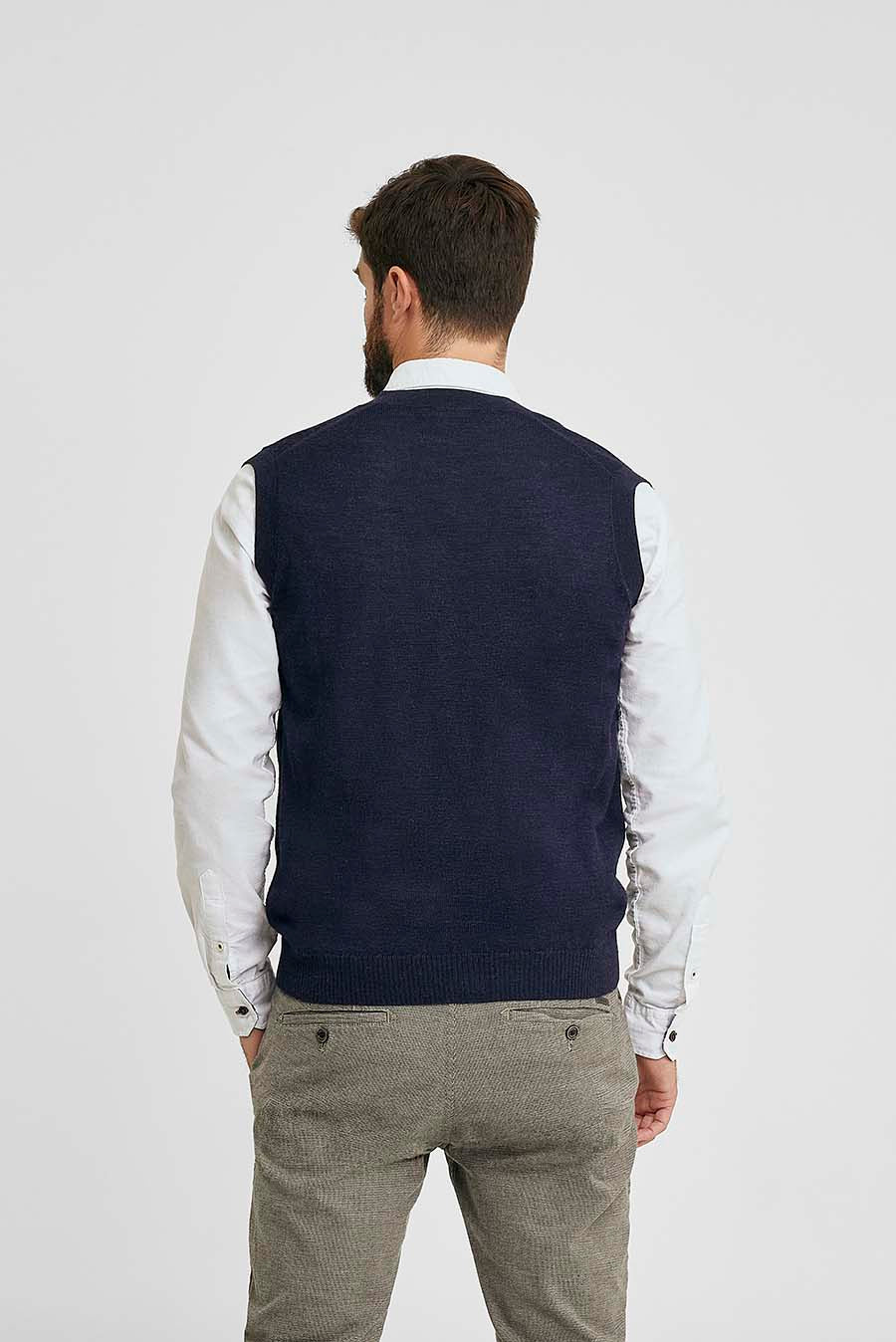 Arnold Baby Alpaca Vest in Golondrina Color