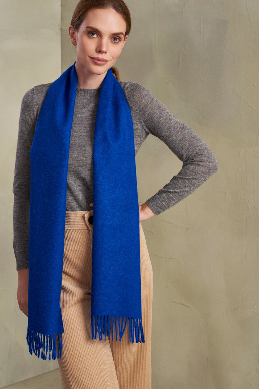 Chalina Adrian De Baby Alpaca Color Blu