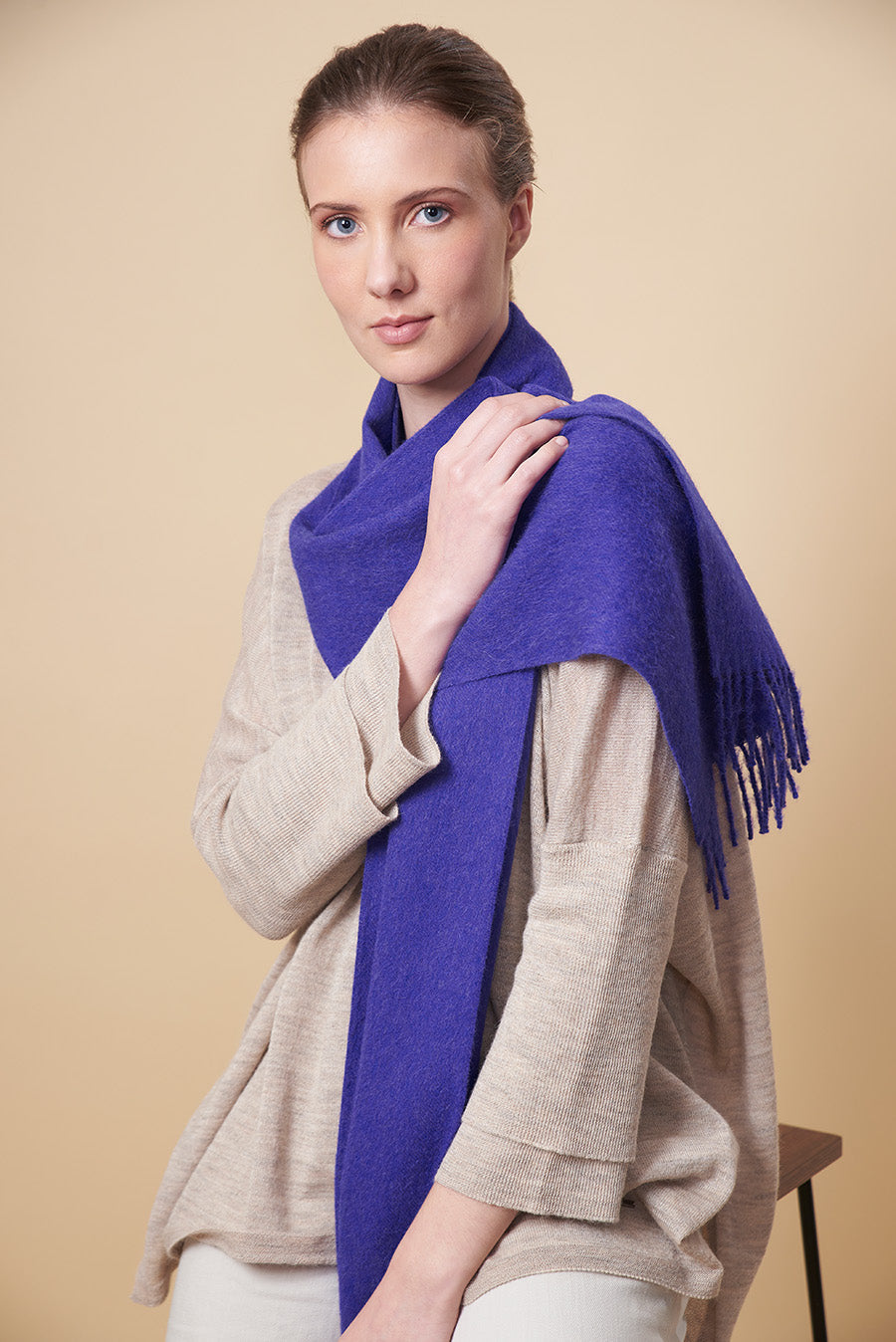 Chalina Adrian De Baby Alpaca Color Purple