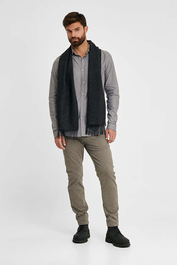 Bufanda Adrian De Baby Alpaca Color Anthracite