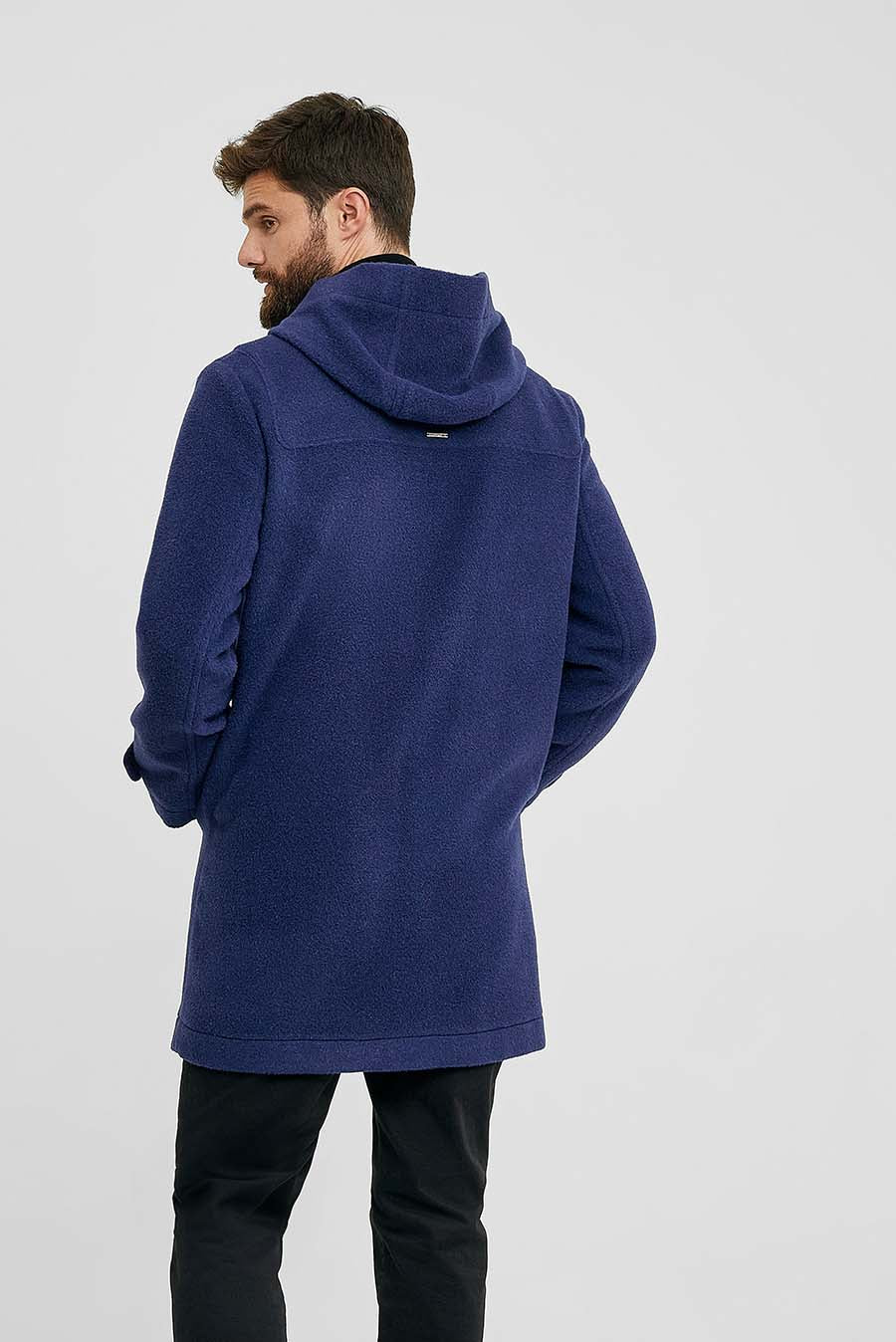 Saco Writer De Lana & Alpaca Color Darknavy