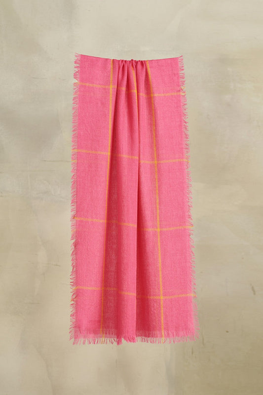 Estola Tornasol - B De Baby Alpaca Color Fucsia